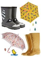 לקנות לפני הגשם - מגפיים ומטריות לילדים